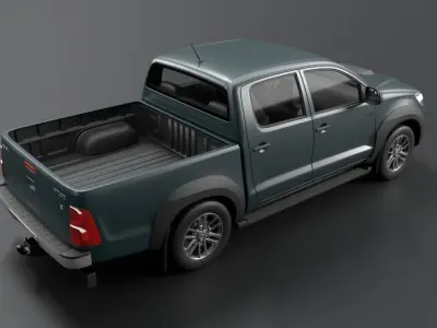 toyota hilux 3d  3D model