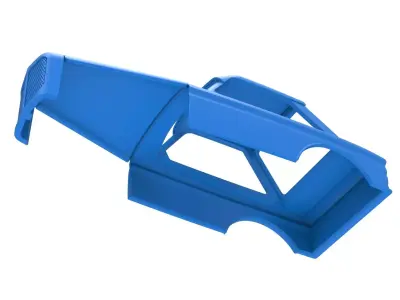 Shell of New Zealand Vintage Stock car Scale 1 to 25 3D print model