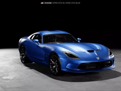 Dodge Viper 3D model