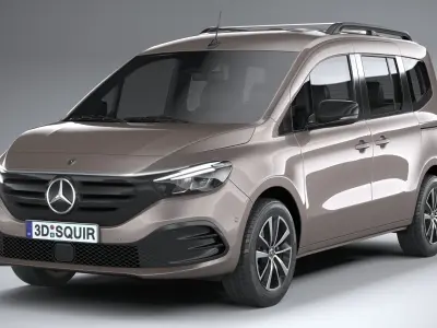 Mercedes-Benz EQT 2024 3D model