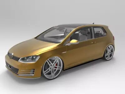 Volkswagen Golf VII 3D model