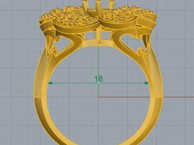 Van cleef Cosmos 3D print model