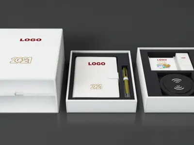 Luxury Gift Box 3D model