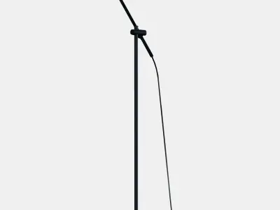 SKURUP Floor-standing reading lamp Low-poly 3D model