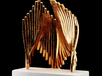 Angel Wings Decor 3D model