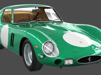 Ferrari 250 GTO - 4491GT - Complete 3D model