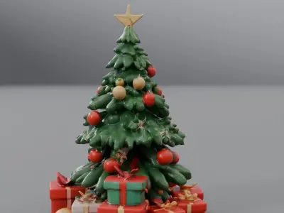 Christmas tree 3D model