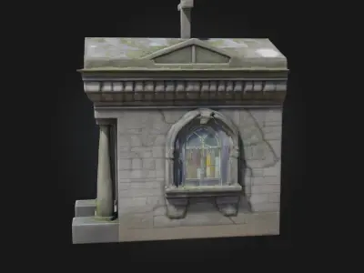 Mausoleum Mystery  A Tomb Shrouded in Secrets 3D model