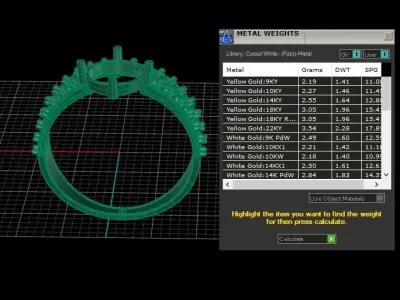 Fashion Ring Free 3D print model