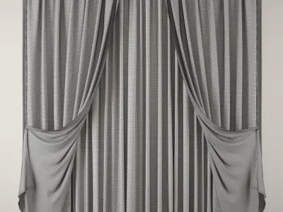 Curtain 105 3D model