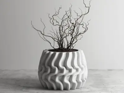 vase 3d print 544 3D print model