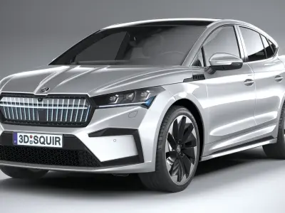 Skoda Enyaq Coupe 2022 3D model