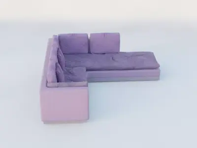 Buxtone Luvua Sofa 3D model