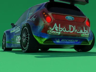 Ford toy car 3D model