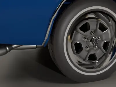 Chevrolet Corvair 1966-1969 3D model