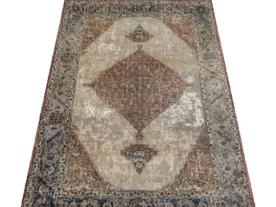 Rug Set 1525 3D model