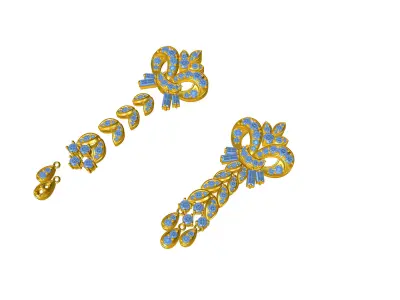EARING FASION 3D model purchase