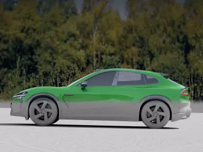 2025 Xiaomi YU7 3D model