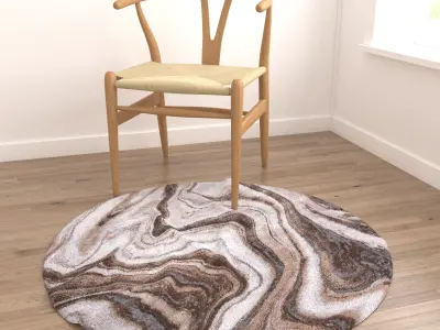 Rugs No 20 Low-poly 3D model