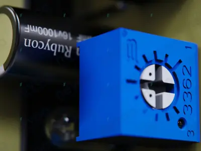  65W Single Output Switching Power Supply - EPS - 65S  3D model