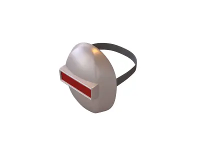 Welding Mask v1 006 Low-poly 3D model