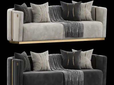 Folri Sofa by Evgor Luxury 3D model