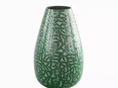 Porcelain Vase B 04 Low-poly 3D model