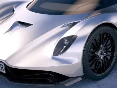 Aston Martin Valhalla 2020 3D model