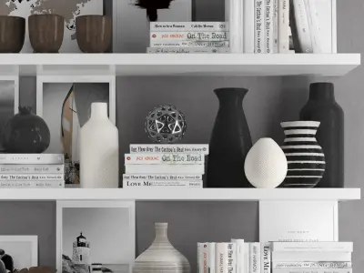 Decoration set 16 3D model purchase