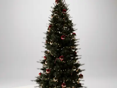 Christmas tree 3D model 29