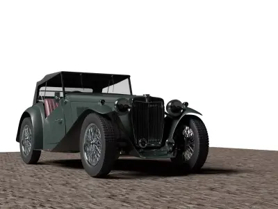 clasic cars 3D model