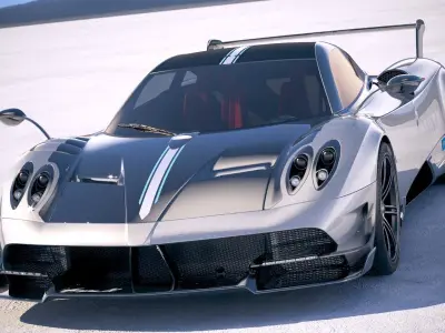 Pagani Huayra BC 2017 3D model