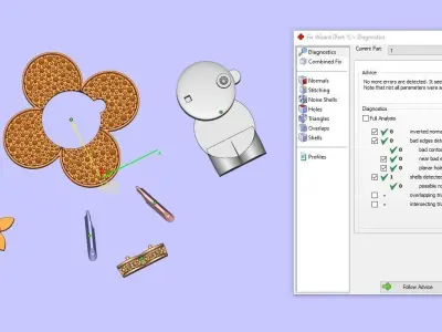 Louis Vuitton Pendant  3D print model