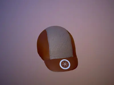 This Cycling Cap Package 3D model