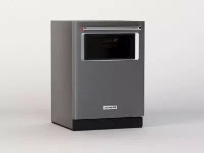 Kitchenaid Built In Dishwasher With Window Kdtm384ess 3D model