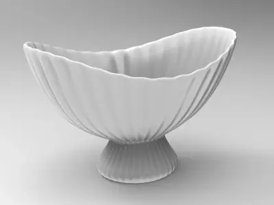 Puli Vase Low-poly 3D model