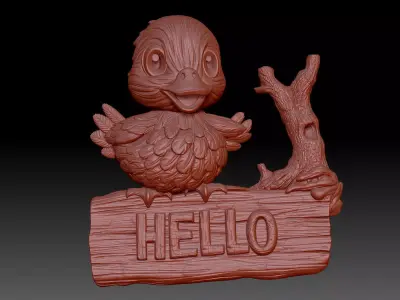 Hello 3D print model