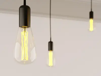 Pedant light 3D model