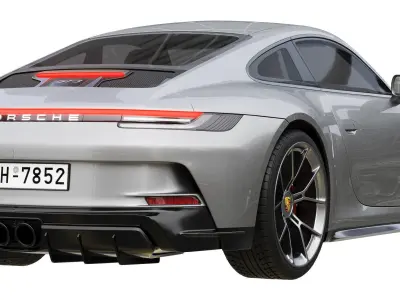 Porsche 911 GT3 Touring 2022 3D model