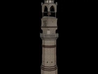 T Tower 3D model