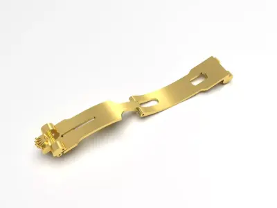 gold lock gl0007 3D print model