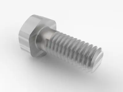 Bolt M6x15 for 3DPrint 3D print model