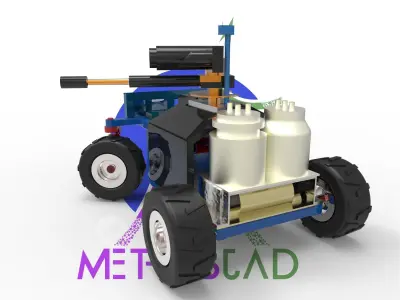 Robotic Car 3D model