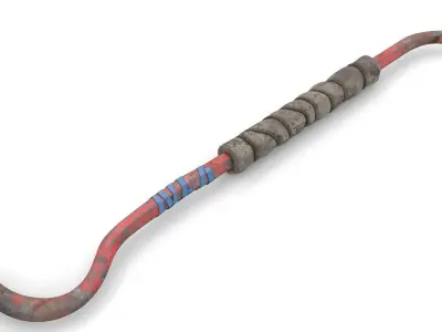 Nail Puller Low-poly 3D model