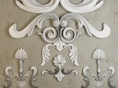 ornament 3D model 7