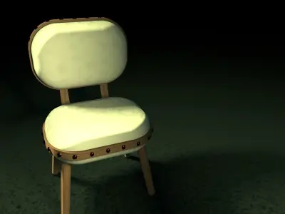 Green dutchess in solidarity in a moldy room 3D model