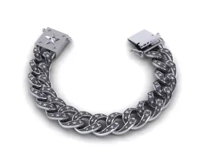 chain bracelets 03 3D print model