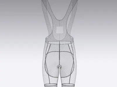 Cycling Bib 3d Model 3D model