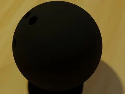 High Quality Bowling Ball  Low-poly 3D model