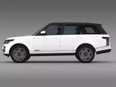 Range Rover Autobiography Hybrid L405 3D model